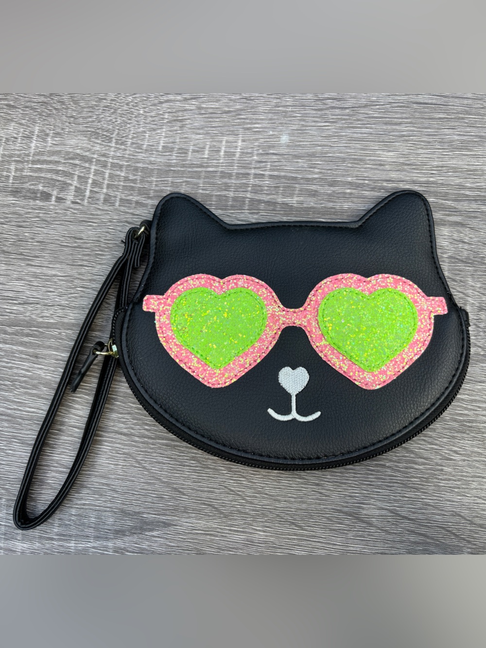 Betsey Johnson Cat Wristlet